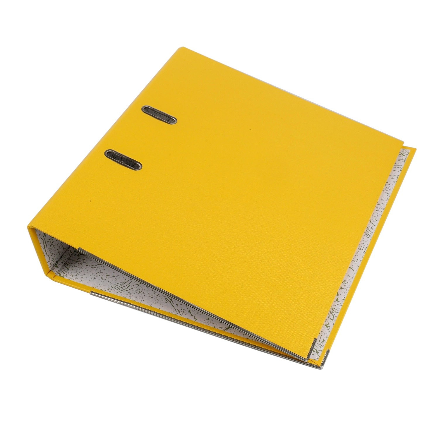 Biblioraft Galben A4 cu Bordura Metalica – Cotor 7.5 cm, Capacitate 500 Coli - imagine 10